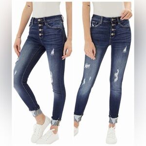 Alter’d State Distressed Stretch Skinny Jeans Sz 28/7